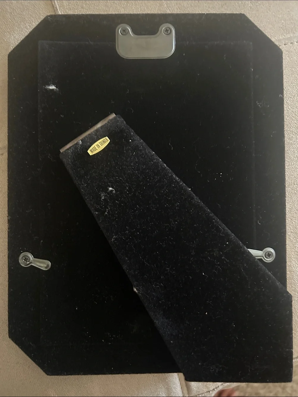 5x7 Picture Frame - Black and Gold